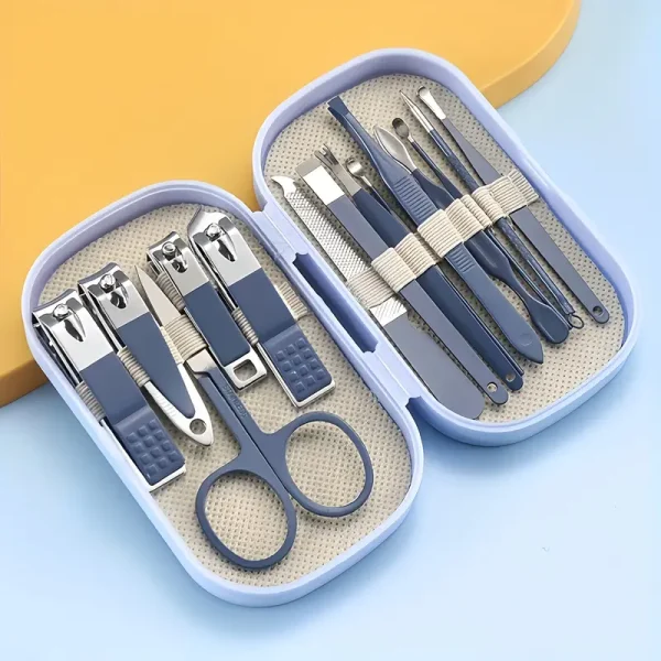 Modern Style 8/14pcs Stainless Steel Manicure And Pedicure Tool Set - Image 2