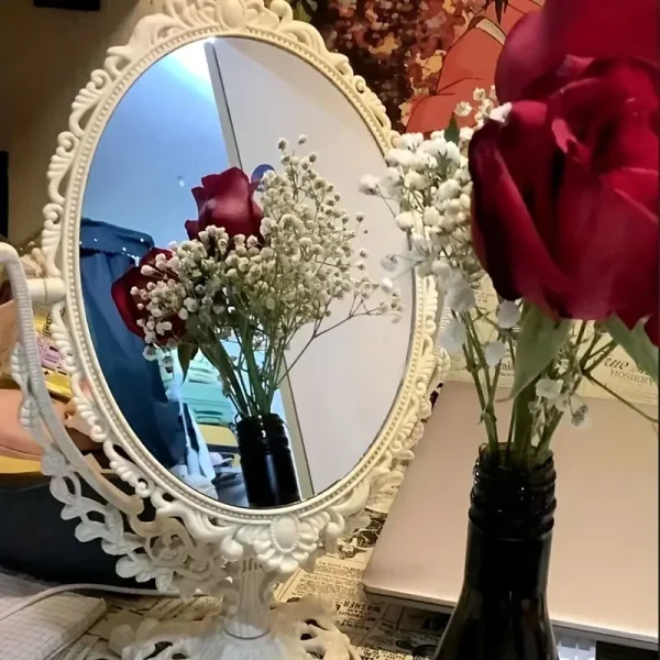 Vintage Desktop Makeup Mirror