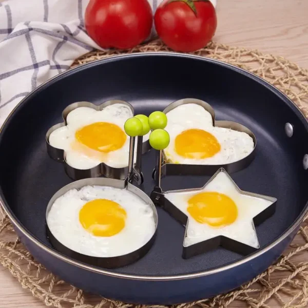 1/4pcs, Egg Mold, Egg Ring Molds