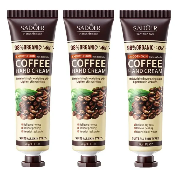 1pc Coffe Hand Cream For Dry Rough Cracked Hands - Image 3