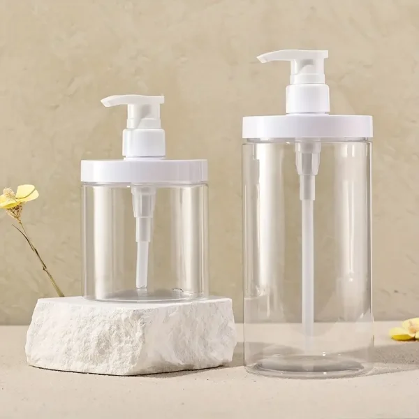 1pc Refillable Plastic Pump Dispenser