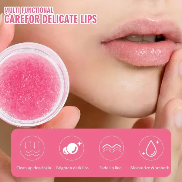 Raspberry-Flavored Lip Scrub - Image 2