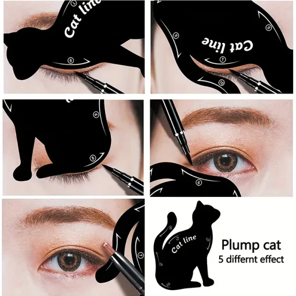 2pcs Eyeliner Stencils - Image 2