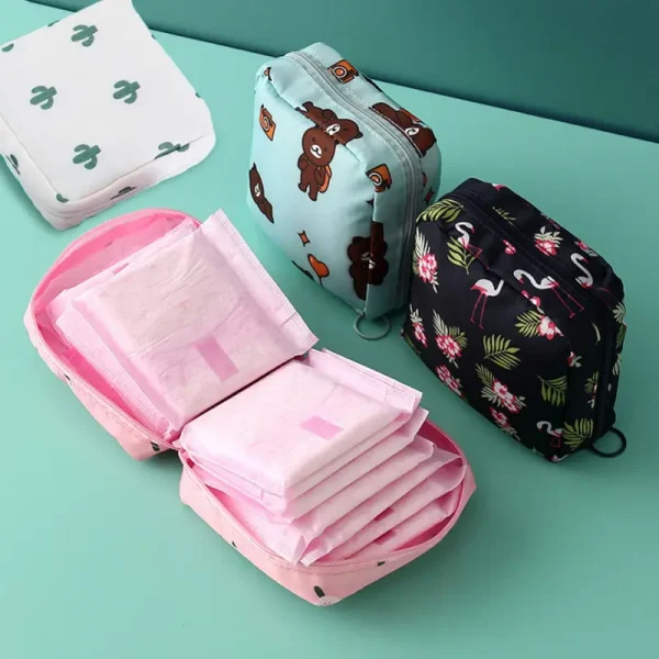 1pc Polyester Cosmetic Bag