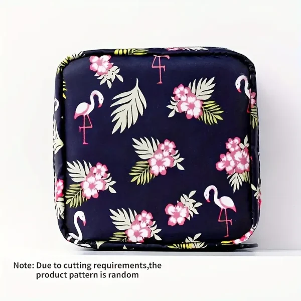 1pc Polyester Cosmetic Bag - Image 3