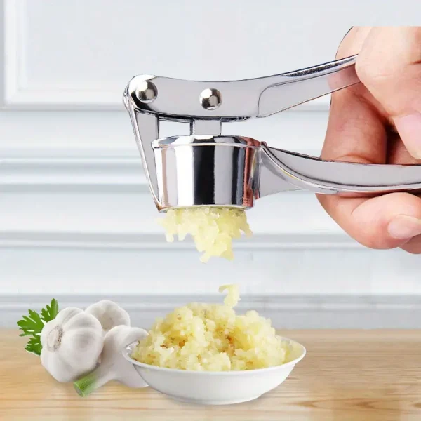 1pc Premium Stainless Steel Garlic Press