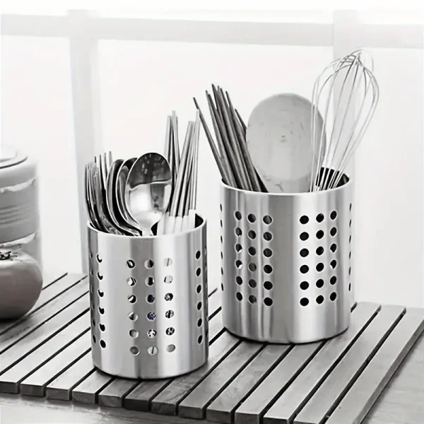 Stainless Steel Utensil Holder