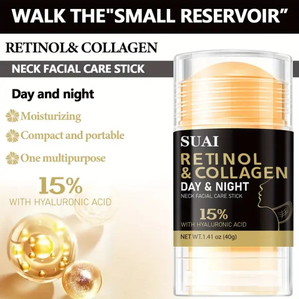 40g Retinol & Collagen Neck and Face Care Stick - Image 3