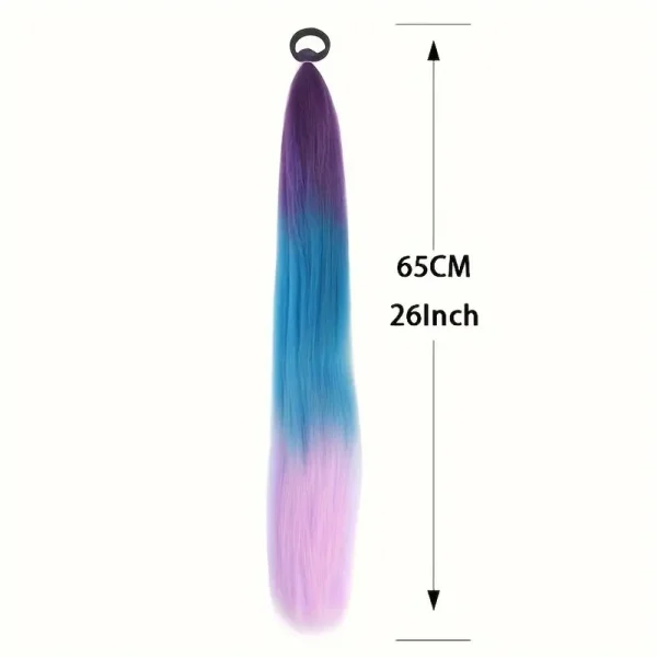 26-Inch Glow-in-the-Dark Jumbo Braids - Image 2