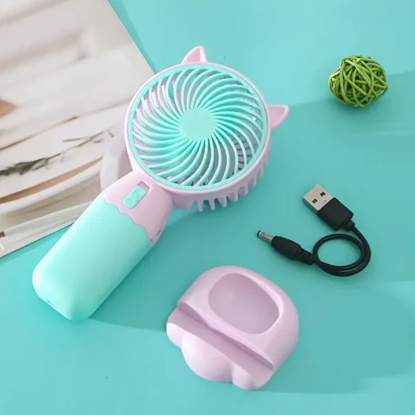 USB Rechargeable Mini Portable Fan