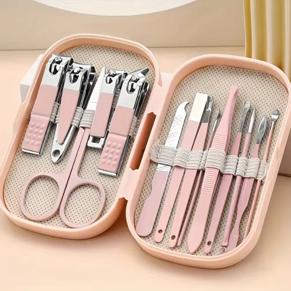 Modern Style 8/14pcs Stainless Steel Manicure And Pedicure Tool Set