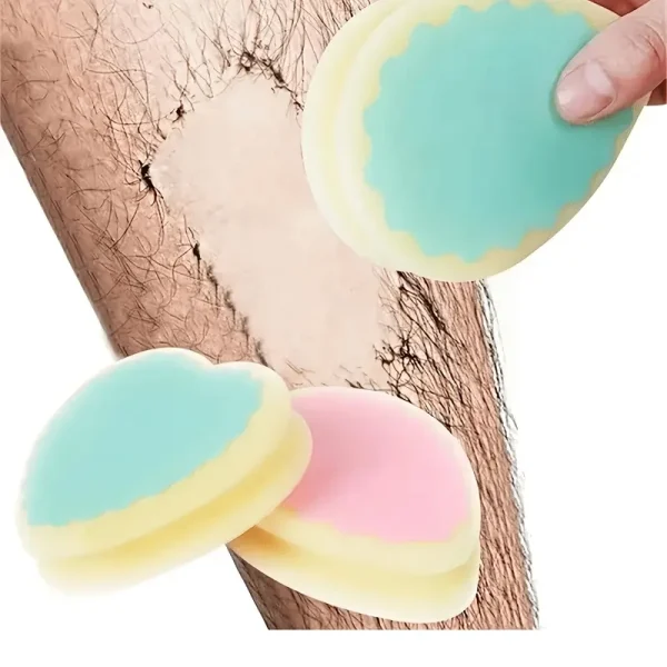 1pc Konjac Unscented Circular Cleaning Sponge