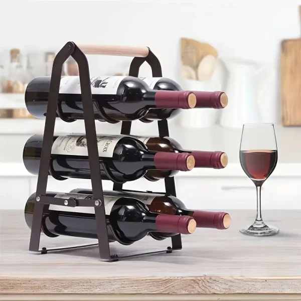 Desktop Wine Bottle Holder