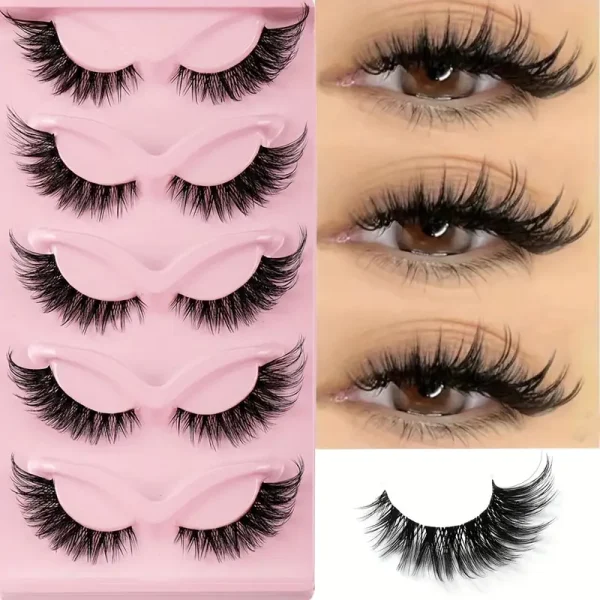 5 Pairs of False Eyelashes