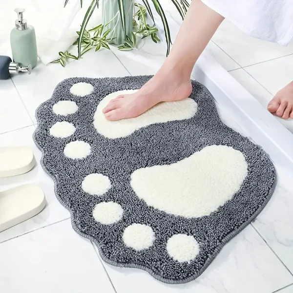 1pc Super Absorbent Microfiber Bath Mat