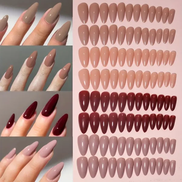 Almond Shape False Nails