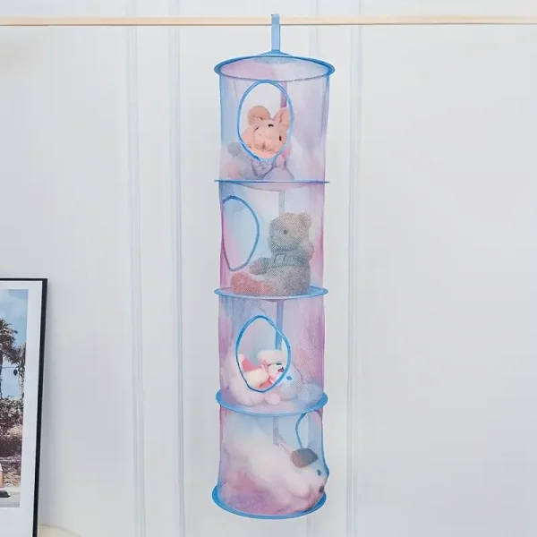 3-Layer Hanging Toy Storage Net