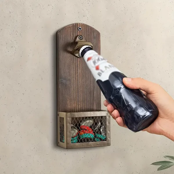 1pc, Wall Mounted Bottle Opener