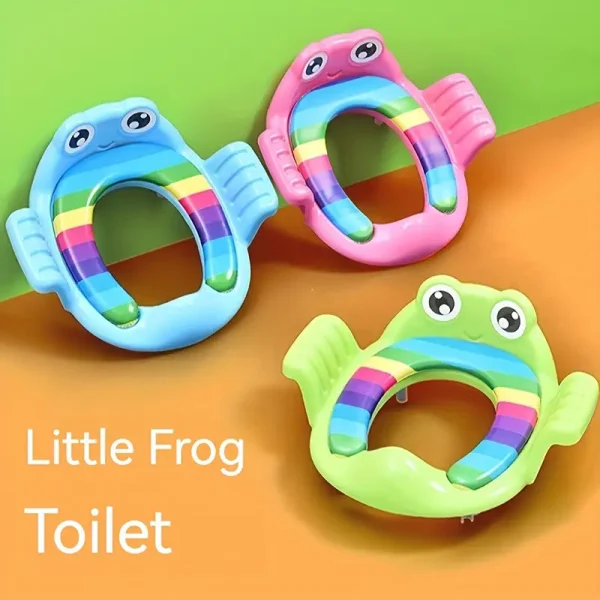 Cute Cartoon Frog Toilet Seat Cover