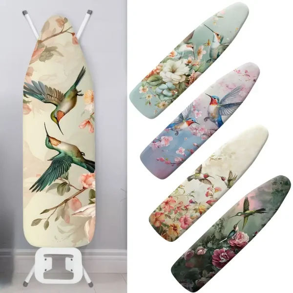 1pc, Humming Birds Pattern Ironing Station Protective Cover