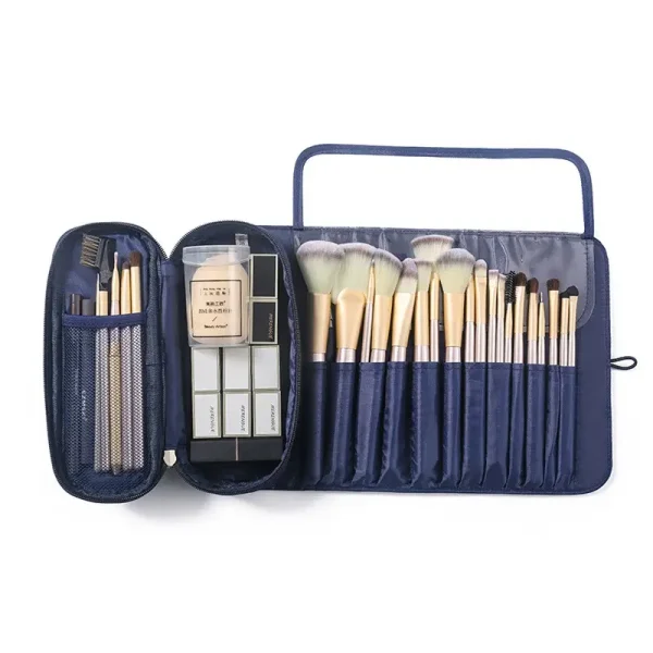 Portable Makeup Brush Bag