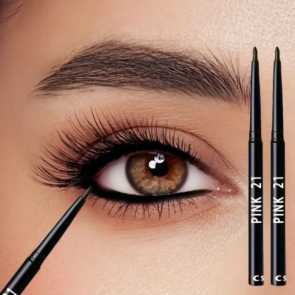 Waterproof & Sweat-Proof Black Eyeliner Pencils