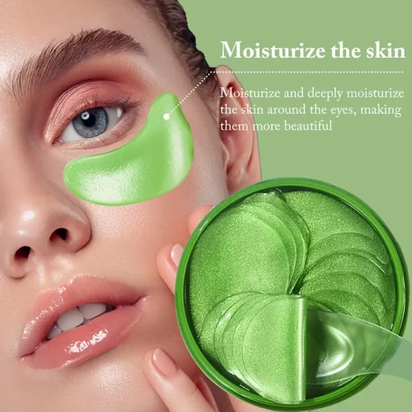 60pcs Aloe Vera And Collagen Eye Mask