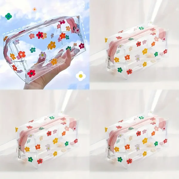 1pc Floral Pencil Case - Image 2