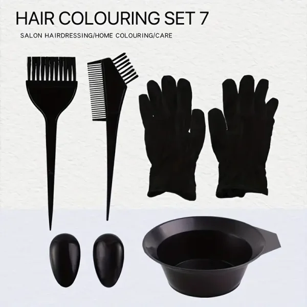 Unisex-Adult Hair Dye Tools Set for Normal Hair