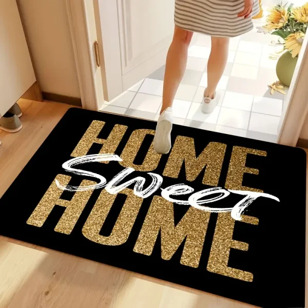 1pc Home Sweet Home Welcome Doormat