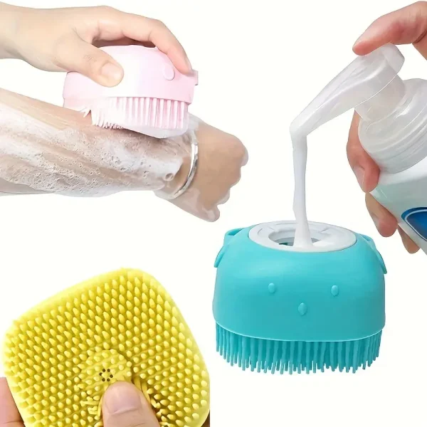 1pc of a Magical Silicone Shower Brush