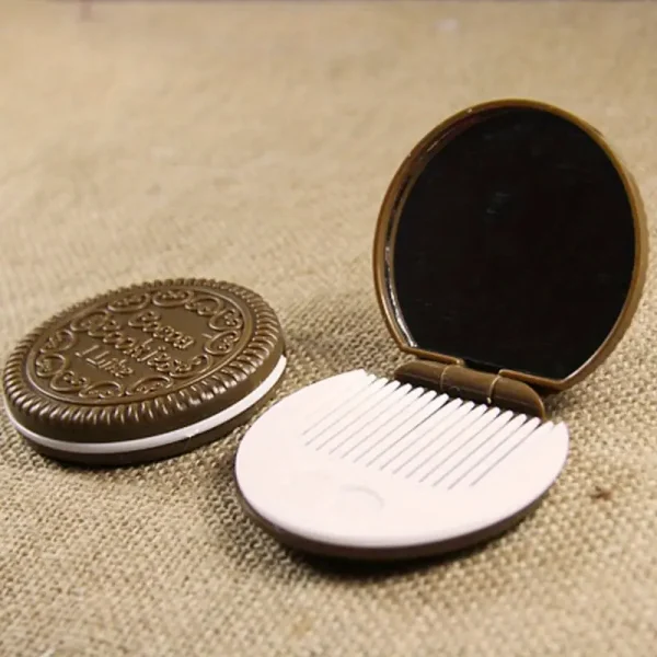 Chocolate Cookie Design Compact Mirror Set - Image 4