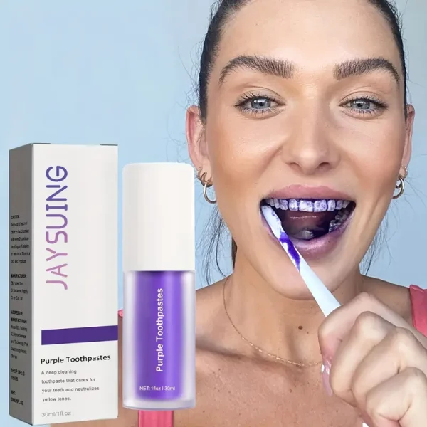 1pc JAYSUING Purple Toothpaste Gel