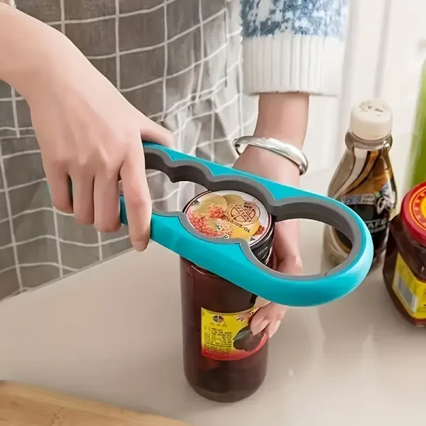 1pc 4-in-1 Multi-Purpose Can Opener