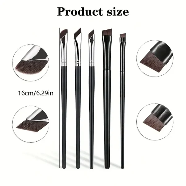 5pcs precision eye makeup brush set - Image 3