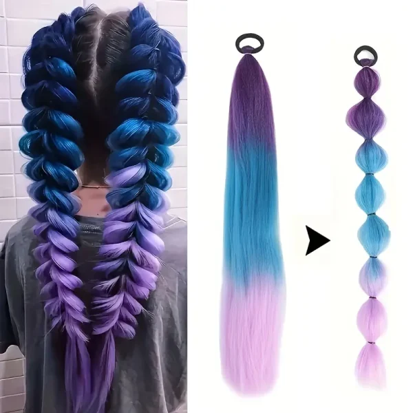 26-Inch Glow-in-the-Dark Jumbo Braids - Image 4