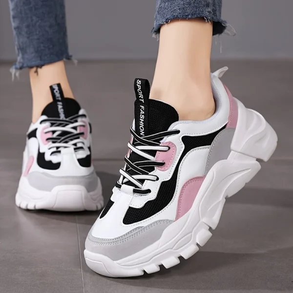 Women's Colorblock Casual Sneakers - Image 3