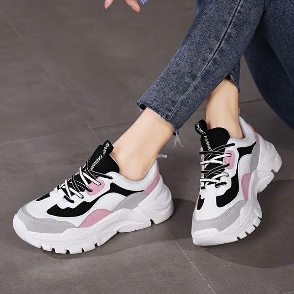 Women's Colorblock Casual Sneakers - Image 2