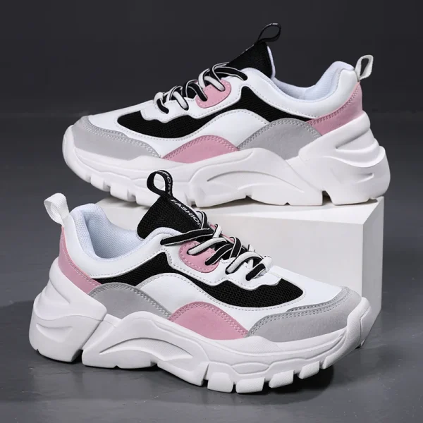 Women's Colorblock Casual Sneakers