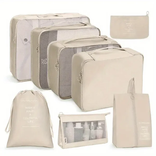 8pcs/set Upgraded Twill Clothing Sorting and Packaging Bag
