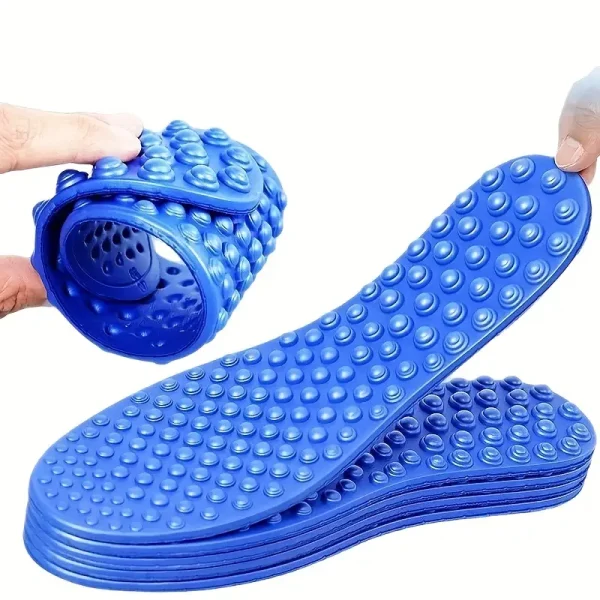 1 Pair Anti-Slip Massage Shoe Insoles
