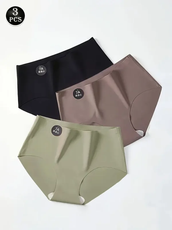 3pcs of Solid Color Underwear