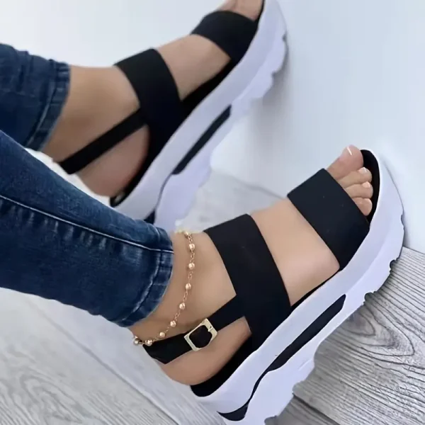 1 Pair Women'S Fashion Platform Sandals