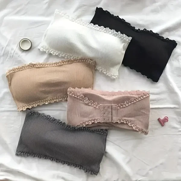 Strapless Seamless Bandeau Bra for Women