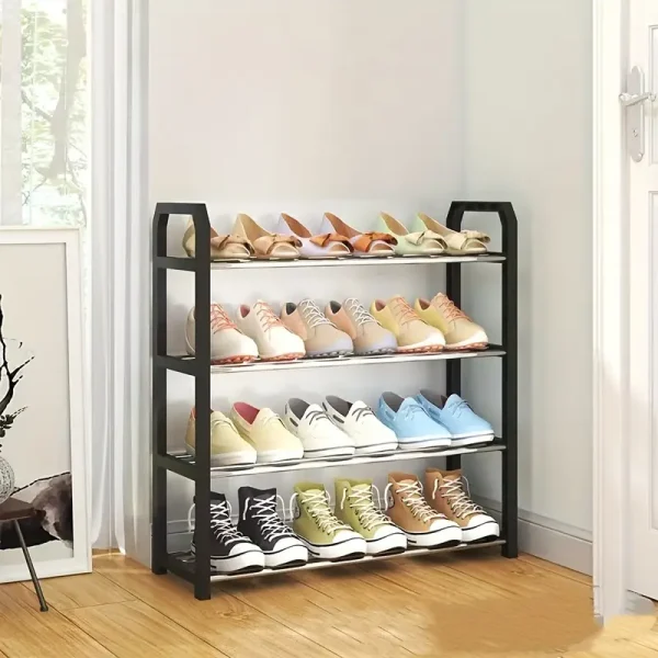 4-Tier Space-Saving Shoe Rack