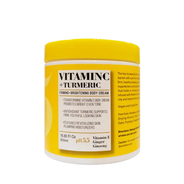 Medix 5.5 Vitamin C + Turmeric Firming + Brightening Body Cream - 500ml